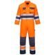 Portwest TX55 Men's Nantes Hi Vis Reflective Boiler Suit Overalls Coverall Safety Class 3 Orange/Navy, L