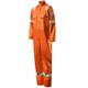 Roots Orange Welders Overalls, Flame Resistant Flambuster Classic Mens Boilersuit Overalls - 40