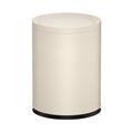 YOJIA 2.3 Gal /2.6 Gal Metal Shake Lid Trash Can, Double Bucket for Bathroom, Living Room, Kitchen, Office (12L-White)