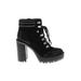 JLo by Jennifer Lopez Ankle Boots: Black Shoes - Women's Size 8