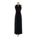 Ann Taylor LOFT Casual Dress - Maxi: Black Dresses - Women's Size X-Small Petite