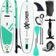 Inflatable SUP-Board EXPLORER "Ocean 10‘8“ Aufblasbares Stand Up Paddle Set (325x84x15cm)" Wassersportboards Gr. 325 cm, grün (mint) Stand Up Paddle