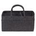 Charcoal Gray Felt Storage Caddy