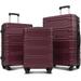 3-Pcs Hardshell Spinner Suitcase Luggage Sets 20''24''28''