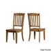 Eleanor Oak Extending Oval Wood Table Slat Back 5-piece Dining Set by iNSPIRE Q Classic