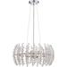 Silver Orchid Munchofen 6-light Polished Chrome Pendant - Polished Chrome