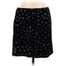 LA Hearts Casual Skirt: Black Floral Motif Bottoms - Women's Size Large