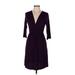 Gilli Casual Dress - Wrap: Purple Dresses - Women's Size Medium