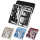 19Pcs/Set Manicure Kit Nail Clippers Set Stainless Steel Professional Grooming Kits Nail Care Tools