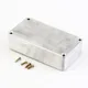 1590B Gitarre Effekt Pedal Aluminium Stomp Box Silber Diecast Aluminium Gehäuse Für DIY Elektrische