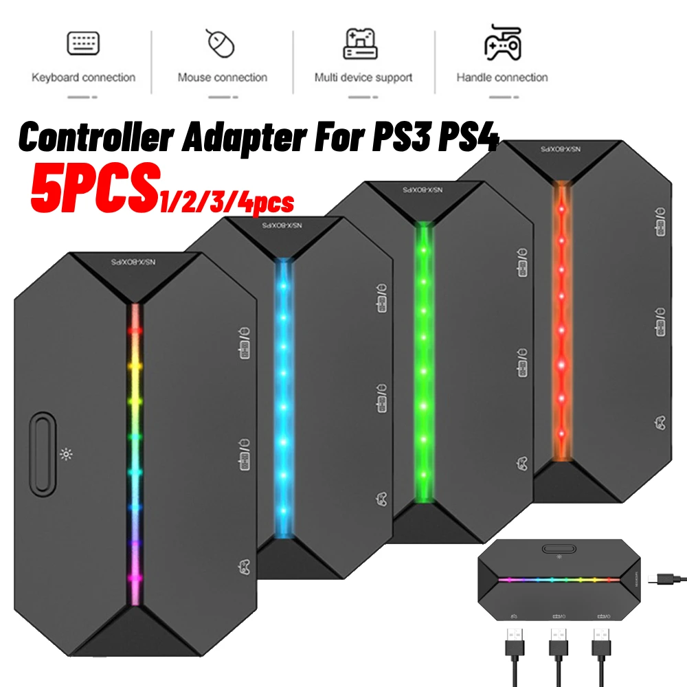 G6l mobiler controller kabel gebundener tastatur maus konverter adapter für nintendo switch xbox one s/x ps4 ps3 spielkonsolen zubehör