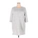 Old Navy Casual Dress - Sweater Dress: Gray Marled Dresses - Women's Size 2X-Large