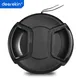 49mm Center Pinch Snap-On Front Lens Cap Cover for Canon EOS M2 M3 M5 M6 M10 M50 M100 M200 w/