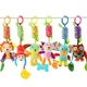 Newborn baby stroller pendant wind chime baby crib bell bed hanging rattle plush soothing toys