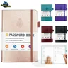 Passwort buch Passwort halter für Computer Website Logins Hardcover Internet adresse & Passwort
