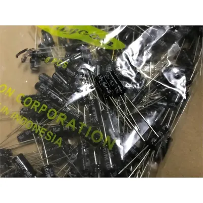 2021 10 Stück 10uF 50V Rubycon NA-BP Serie 5x11mm Original 50V10uF Bipolarer Aluminium-Elektrolytkondensator Audio Image