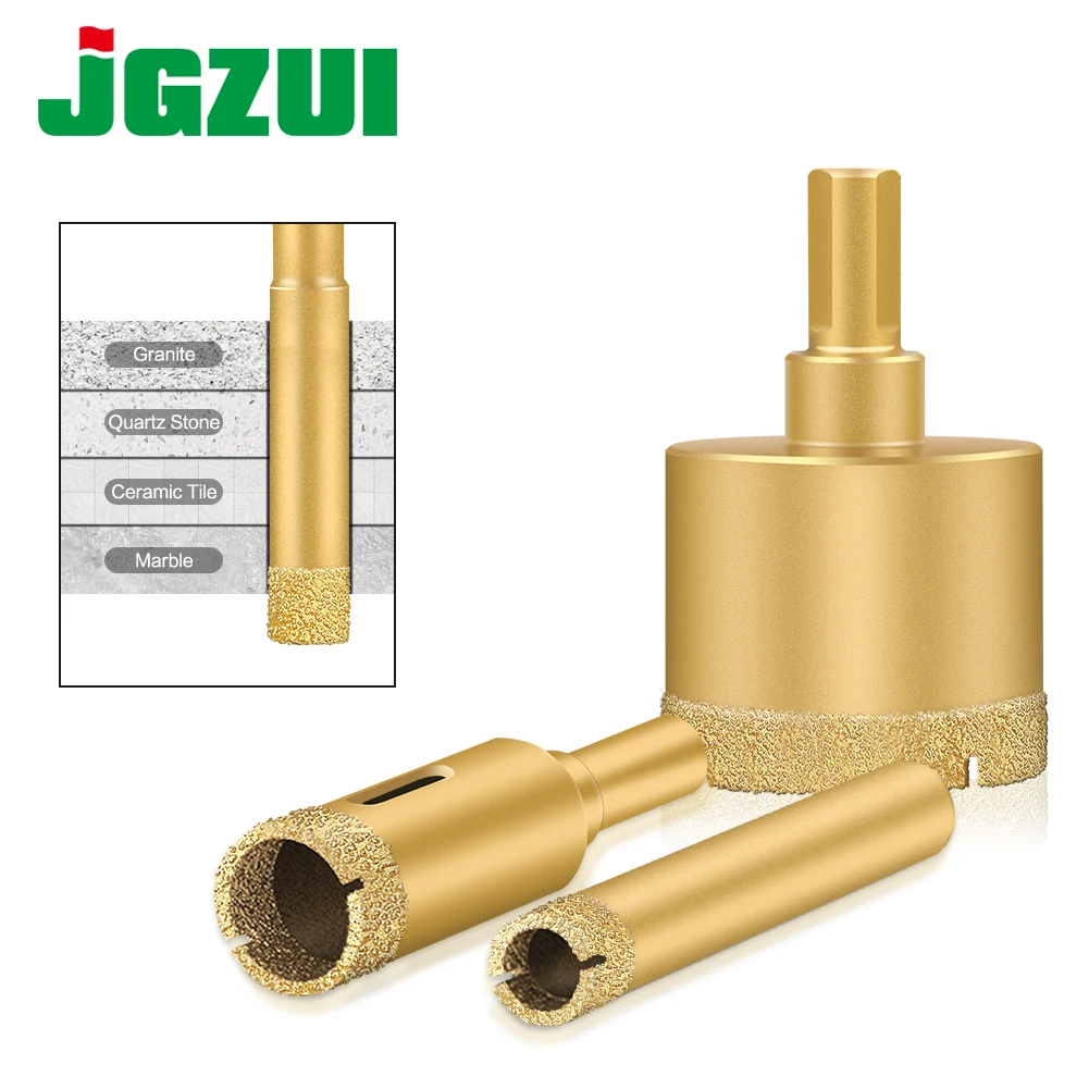 6–60 mm hochwertiger Diamantkorn-beschichteter Bohrer für Fliesen, Marmor, Glas, Keramik, Lochsägen-Bohrer zum Bohren von Keramikfliesen Image