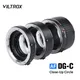 Viltrox DG-C Macro Lens Adapter 12mm 20mm 36mm Metal Mount Auto Focus Extension Tube for Canon EOS