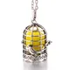 New Aroma Diffuser Necklace vintage birdcage open cage Pendant Perfume Essential Oil Aromatherapy