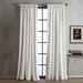 Baltic Stripe DKNY 100% Cotton Striped Semi-Sheer Rod Pocket Curtain Panel 100% Cotton | 108 H x 50 W in | Wayfair WED117009W08