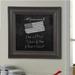 Darby Home Co Wall Mounted Chalkboard Manufactured Wood in Black/Brown | 41 H x 41 W x 0.75 D in | Wayfair DRBC8963 33966345