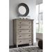 Signature Design by Ashley Harrastone Chest Of Drawers Wood in Brown/Gray/Green | 55.5 H x 42.13 W x 19.88 D in | Wayfair B816-46