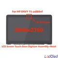 Ensemble écran tactile LCD complet 15.6 pouces FHD/UHD pour HP ENVY 15-as005nf 30 broches/40