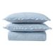 Laura Ashley Standard Cotton Reversible Quilt Set Polyester/Polyfill/Cotton in Blue | Queen Quilt+ 2 Standard Shams | Wayfair USHSA91284440