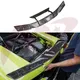 Aile arrière en fibre de carbone forgée de style N aileron pour 2014-2019 LAMBO Huracan LP610