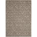 Brown/Gray Area Rug - Nourison Rectangle DAMSK 5' X 7' Area Rug | Wayfair 099446341426