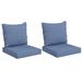 Outsunny 4-Piece Patio Chair Cushion & Back Pillow Set, Seat Replacement Patio, Cushions Set For Outdoor Garden Furniture | Wayfair 84G-195V00BU