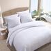 Tommy Bahama Home Tommy Bahama Basketweave Solid Cotton Comforter Set Polyester/Polyfill/Cotton in White | King Comforter + 2 King Shams | Wayfair
