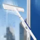 Nettoyeur de vitres à expansion double face brosse de lavage de vitres lave-vitre brosse à