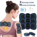 Mini masseur cervical électrique masseur de cou machine de massage de décompression portable
