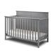 Sorelle Ashley 4-in-1 Convertible Crib Wood in White | 40 H x 29 W x 54 D in | Wayfair 315-WW