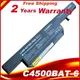 Batterie d'ordinateur portable pour Clevo C4500BAT-6 C4500BAT 6 C4500BAT6 B4100M B4105 B5100M B5130M