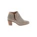 Lucky Brand Ankle Boots: Gray Shoes - Women's Size 9 1/2