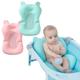 Baby Bath Tub Cushion Anti-Slip Pillow for Newborns Folding Children's Mat Toddler Bathing Seat Infant Bathtub Support Back Pill