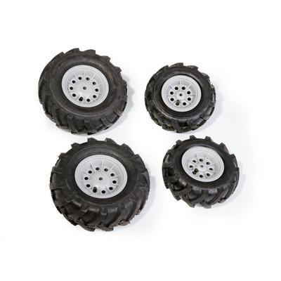 Rolly Toys - Luftbereifung rollyTrac Air Tyres f. RollyToys Fahrzeuge Felge silber