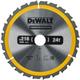 Dewalt - Kreissägeblatt 216 x 30mm 24 wz