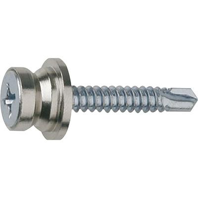 Befestigungszubehör für Griffe M8, einseitig, Holz Metall, Edelstahl - Marchesi Image