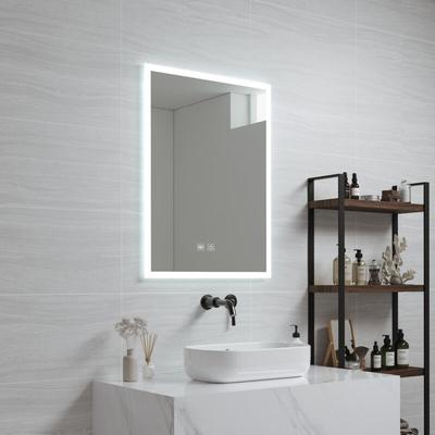 Pro.tec - LED-Badspiegel Scafa 45x60 cm Weiß [ ] - Weiß