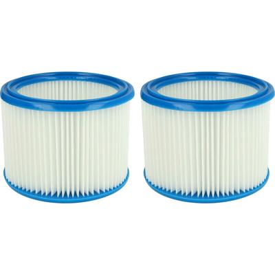 vhbw Filterset 2x Faltenfilter kompatibel mit Nilfisk Attix 30-01, 30-01 PC, 30-11 PC, 30-21 PC Image