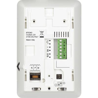 Bticino - CLASSE100 A16E Audio-Innenstelle 2-Draht Inneneinheit Weiß Image