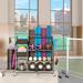 WFX Utility™ Metal Floor Mounted Storage Rack Metal in Black | 37.4 H x 31.5 W x 15.75 D in | Wayfair 34A0C264E50D4B20A76C7AE488848D14