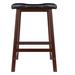 Red Barrel Studio® Haval 24.8" Counter Stool in Brown | Wayfair 88293A6184714FC984A972184F98EEDC