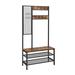 17 Stories Sunol Freestanding Accent in Black/Brown | Wayfair 4D0903E2C15643159E3CDD2EE8EFD5D4