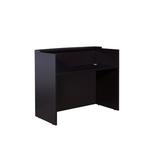 Winston Porter Rectangular Laminate Reception Desk Laminate/Wood in Brown | 41.5 H x 48 W x 26 D in | Wayfair EF6D40429FCF4ED992AC3B0AA8096E3B