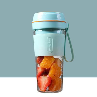 Portable Electric Juicer Smoothie Blender 4 Knife Mini Blenders USB Wireless Rechargeable Mixer Juicers Cup for Sports Travel