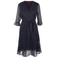 s.Oliver Damen festlich Kleid für besondere Anlässe, 59A8 Navy AOP, L